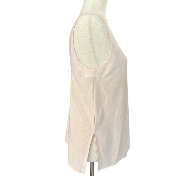 Old Navy Womens Active Tunic Tank Top~Size Small~Pale Peach V-Back ~ L12 07 - Picture 2 of 7